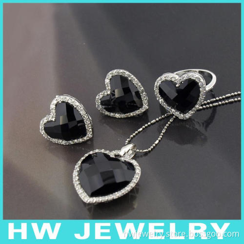 40619 factory 925 sterling silver jewellery sets